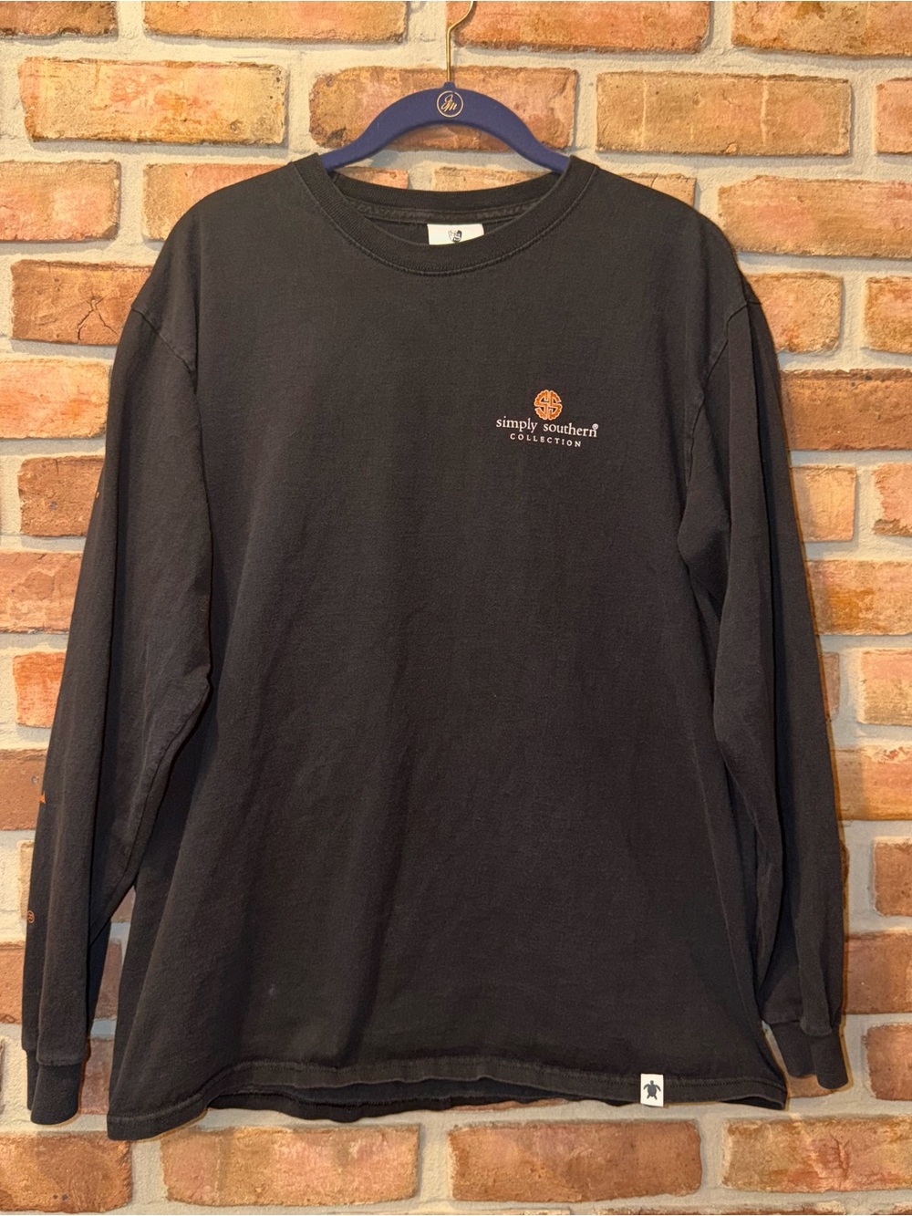 Simply Southern Boo Y’all Long Sleeve Shirt Size Large